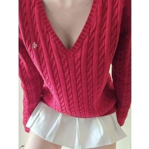 Ralph Lauren Knitted V Neck Sweater